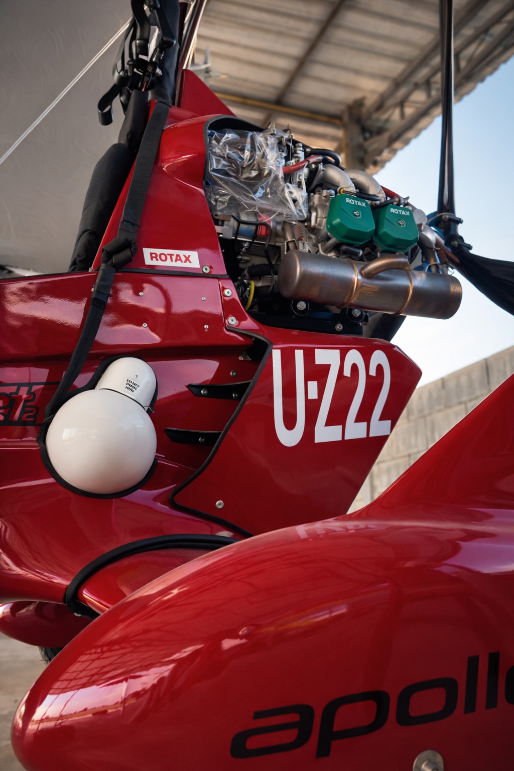 Apollo trike close-up