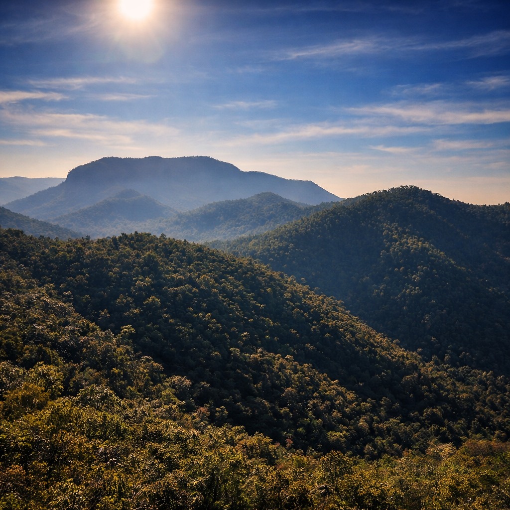Mountains outside Chiang Mai